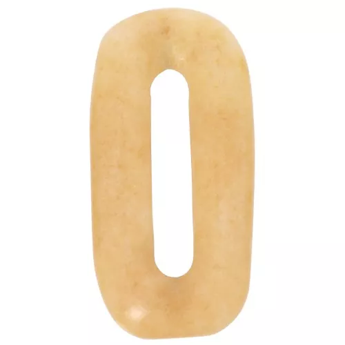 Colgante de gema ovalada 30x15 mm - Jade tintado - Amarillo x1