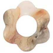 Agate - Colgante flor 20 mm - Agata loca x1 Colgante flor 20 mm - Agata loca x1