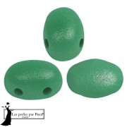 Cuentas de cristal Samos® by Puca® 5x7 mm - Vogue Green Garden Mat x10g