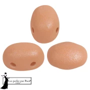 Opaque White - Cuentas de cristal Samos® by Puca® 5x7 mm - Vogue Naranja Melocotón Mate x10g Cuentas de cristal Samos® by Puca® 5x7 mm - Vogue Naranja Melocotón Mate x10g