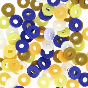 Surtido de arandelas Heishi de plastico Made by Me 6 mm Artisan