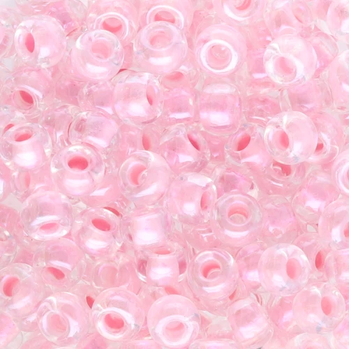 Rocalla Miyuki 6/0 4607 - Efecto Perlado Rosa x8g