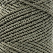Bobina de cordón de algodón para macramé de 2 mm - Caqui x100m