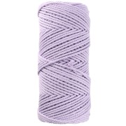 Bobina de cordón de algodón para macramé de 2 mm - Malva x100m|raw }}
