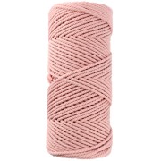 Bobina de cordón de algodón para macramé de 2 mm - Nude x100m|raw }}