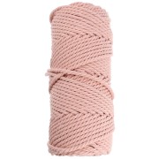 Bobina de cordón de algodón para macramé de 3 mm - Nude x50m|raw }}