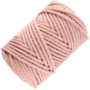 Bobina de cordón de algodón para macramé de 5 mm - Nude x50m|raw }}