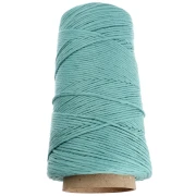Bobine de cordon coton macramé Organic Cotton Détox XL peigné - Jade x200m