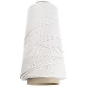 Bobine de cordon coton macramé Organic Cotton Détox XL peigné - Gris Clair x200m