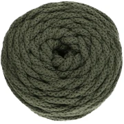 Bobina de cordón de algodón para macramé Cotton Air 5 mm - Caqui x50m