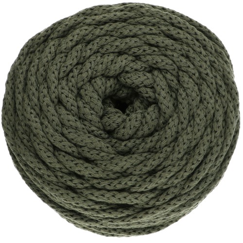 Bobina de cordón de algodón para macramé Cotton Air 5 mm - Caqui x50m