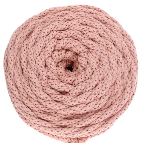 Bobina de cordón de algodón para macramé Cotton Air 5 mm - Nude x50m