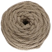 Bobina de cordón de algodón para macramé Cotton Air 5 mm - Arena x50m|raw }}