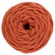 Bobina de cordón de algodón para macramé Cotton Air 5 mm - Terracota x50m|raw }}