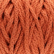 Bobina de cordón de algodón para macramé Cotton Air 5 mm - Terracota x50m