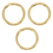 Anillas abiertas 8x1 mm - Dorado x50|raw }}