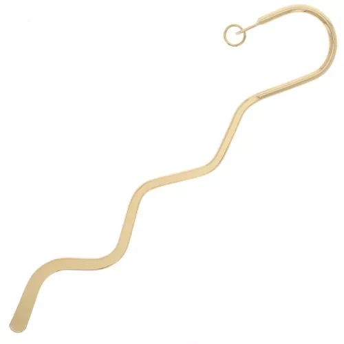 Marcapáginas 16 cm - Dorado x1