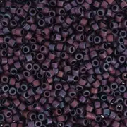 Miyuki Delica 11/0 DB0312 - Dark Raspberry Iris Metallic Mat x 100 g