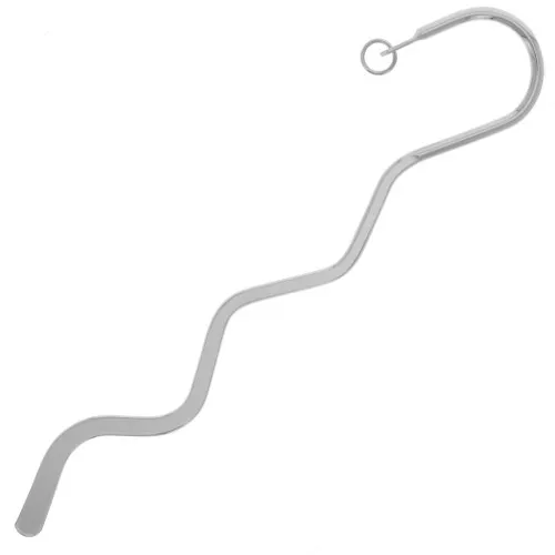 Marcapáginas 16 cm - Plateado x1