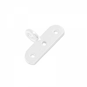 Terminal 3 filas 14x8 mm de Plata 925 x1