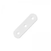 Separador 3 filas 14x4 mm de Plata 925 x1