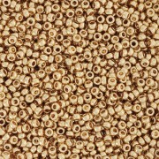 Rocalla Miyuki 15/0 193 - 24kt Gold Plated x 50 g