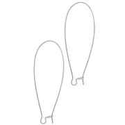 Ganchos pendientes 47 mm acero inoxidable 304 x2