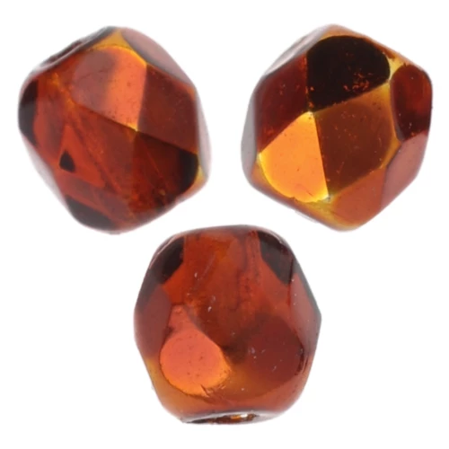 Facetas 3 mm - Crystal Topaz Metallic Ice x50