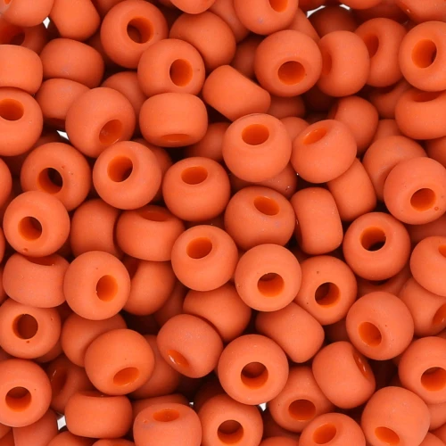 Rocalla Miyuki 6/0 1236 - Terracota Opaco Mate x8g
