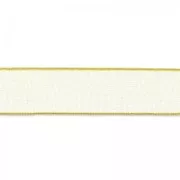 Cinta de Organza 6 mm Dorado x 1m
