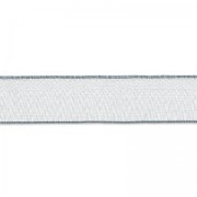 Cinta de Organza 6 mm Gris x 1m|raw }}