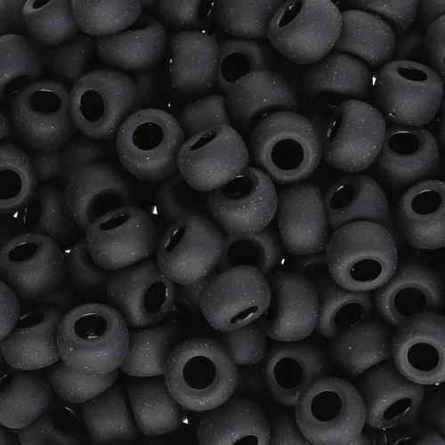 Rocalla Miyuki 6/0 401F - Negro Mate x8g
