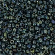 Rocalla Miyuki Duracoat 11/0 4516 - Opaque Dark Teal Picasso x8g