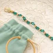 Rocalla Miyuki Duracoat 11/0 4518 - Opaque Cobalt Picasso x8g