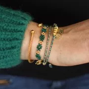 Rocalla Miyuki Duracoat 11/0 4518 - Opaque Cobalt Picasso x8g