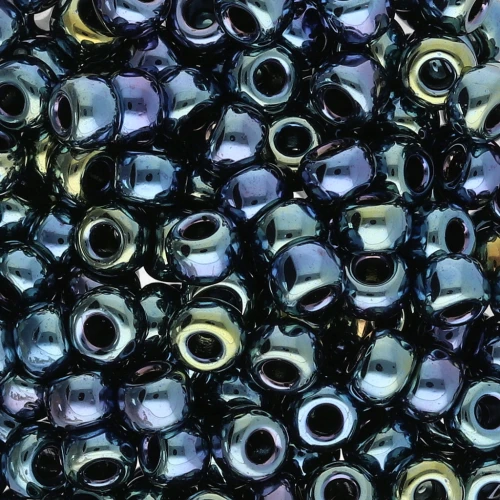 Rocalla Miyuki 6/0 456 - Iris Gunmetal x8g