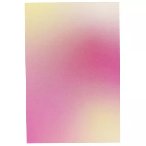 Tarjetas joya 9x6 cm - Rosa degradado - Rosa oscuro - Amarillo x20