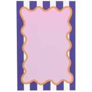 Tarjetas de joyería 9x6 cm - Rayas - Violeta - Blanco - Rosa x20|raw }}