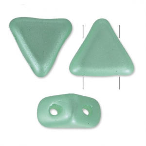 Khéops® de Puca® 6 mm Metallic Suede Light Green x10g