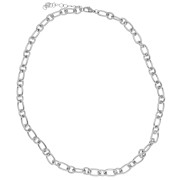 Forçat alternando cuello de malla 7 mm - Acero inoxidable 304 x44cm|raw }}