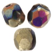 Facetadas 3 mm Crystal California Violet x50