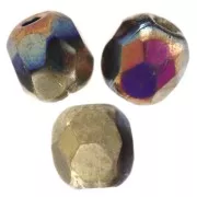 Facetadas 3 mm Crystal California Violet x50