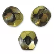 Facetadas 3 mm Crystal California Night x50