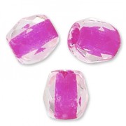 Facetadas 3 mm Crystal Pink Lined x50|raw }}