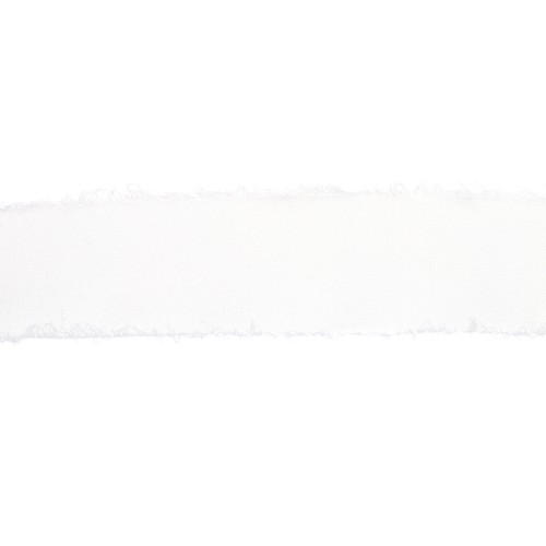 Cinta de muselina deshilachada 40 mm - Crudo x1m