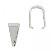 Percha de acero inoxidable 304L de 10 mm sin anilla x5