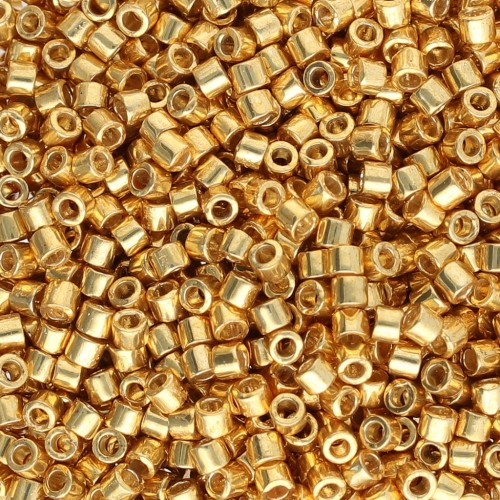 Miyuki Delica Duracoat 10/0 DBM1832 - Oro galvanizado x 100 g
