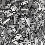 Cuentas Miyuki Cuarto de Tila 5x1.2x1.9 mm QTL-194 - Paladio Paquete de 50g