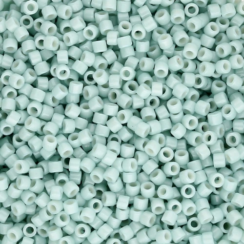 Miyuki Delica Duracoat 11/0 DB2356 - Turquesa pálido teñido opaco x 100 g