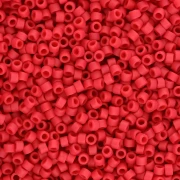 Miyuki Delica 11/0 DB0796 - Rojo opaco semimate teñido x 100 g